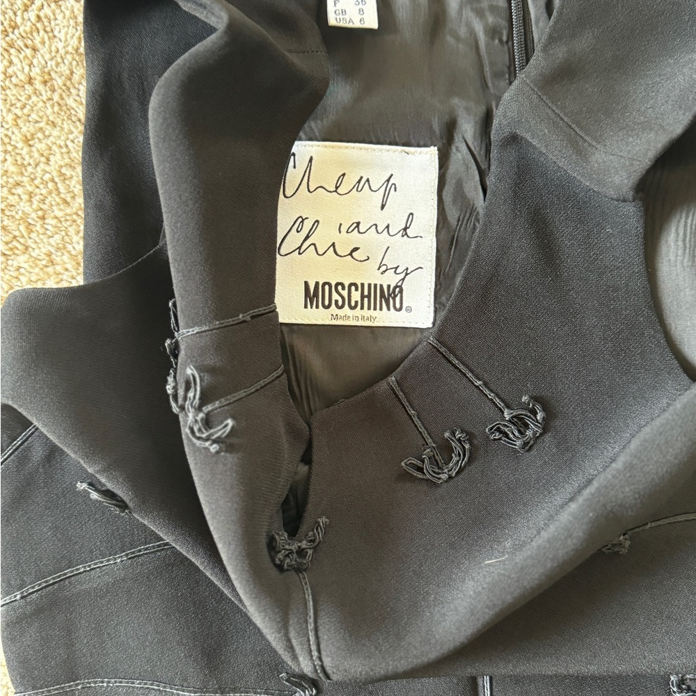 Little bow Detail Moschino cheap and chic dress